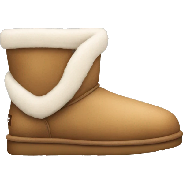 House shoe ugg  emoji
