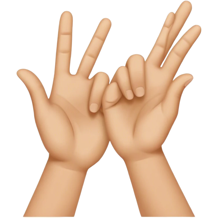 clapping another's hand 
 emoji