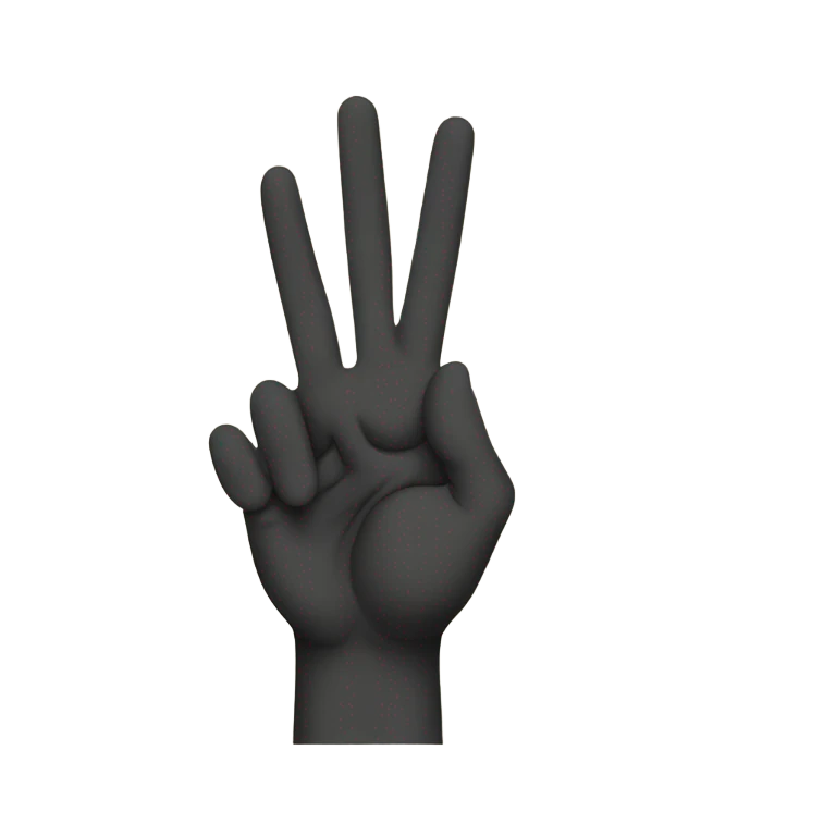 Peace sign  emoji