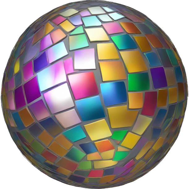 rotating disco ball emoji
