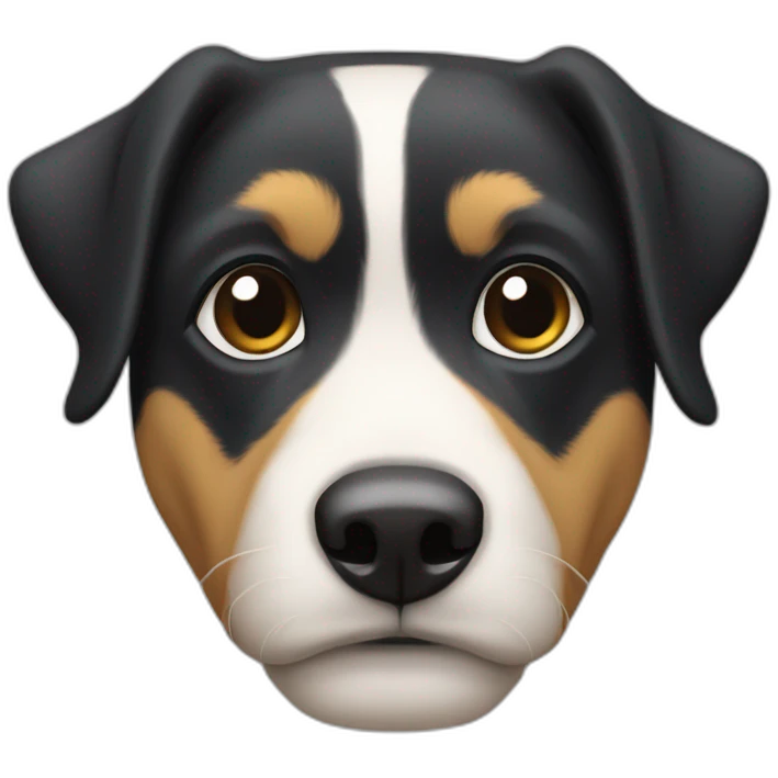 Chien plage emoji