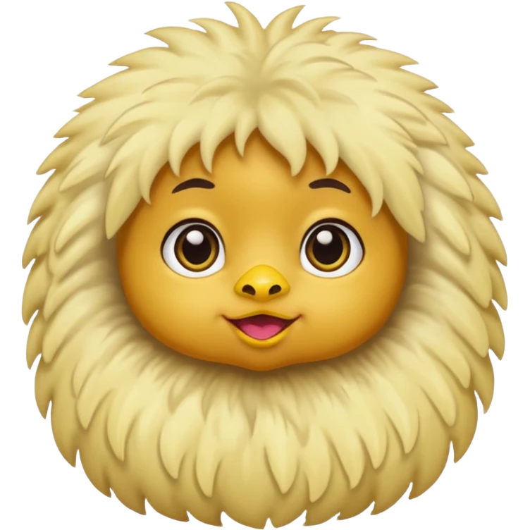 Un poussin noir emoji