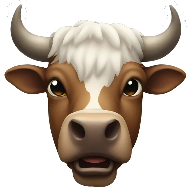 Bull head  emoji
