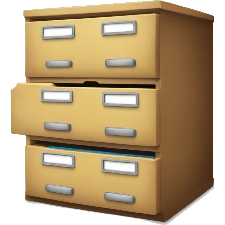 drawer with files in it emoji