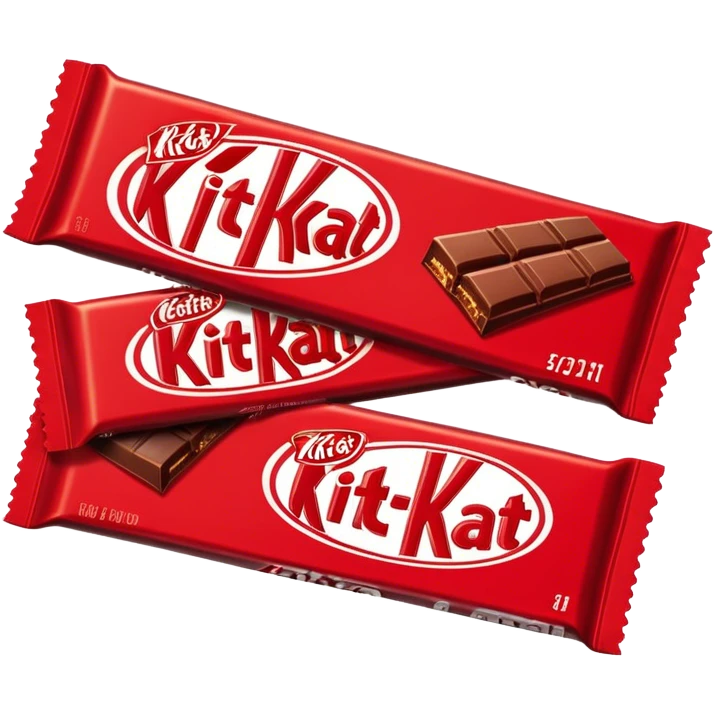 KitKat Candy Bar, horizontal emoji