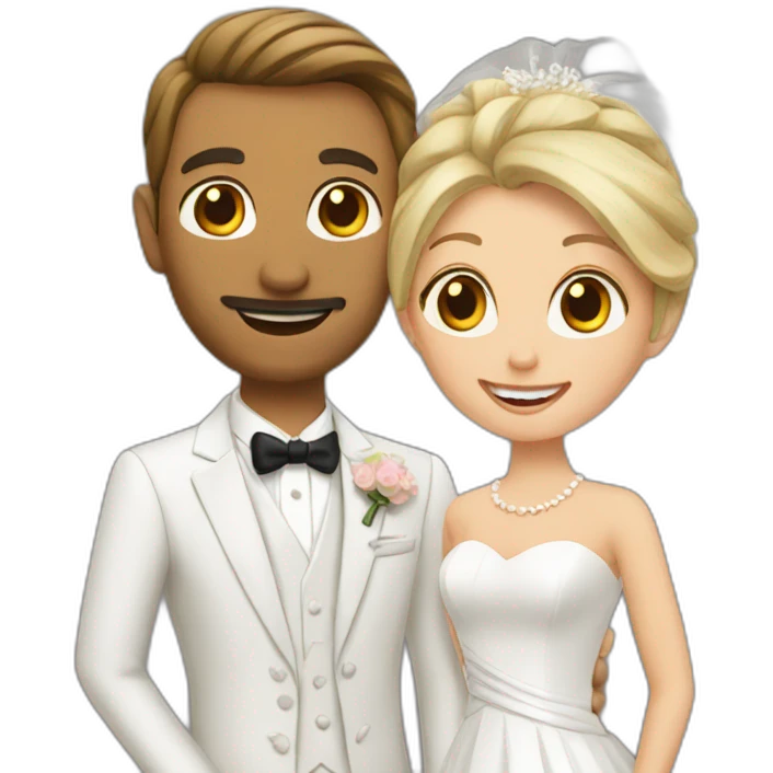 wedding couple emoji