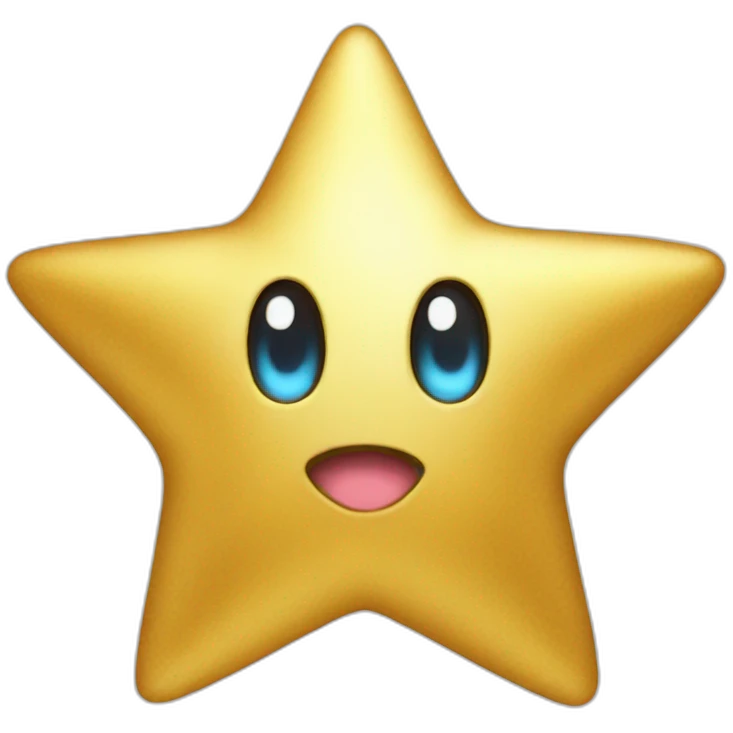 golden star kirby emoji