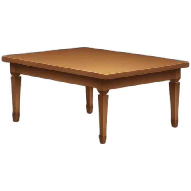 Table  emoji