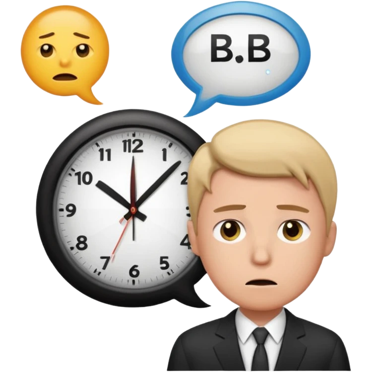 new emoji BRB meeting time emoji emoji