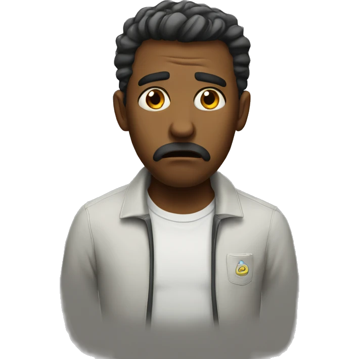 concerned  emoji