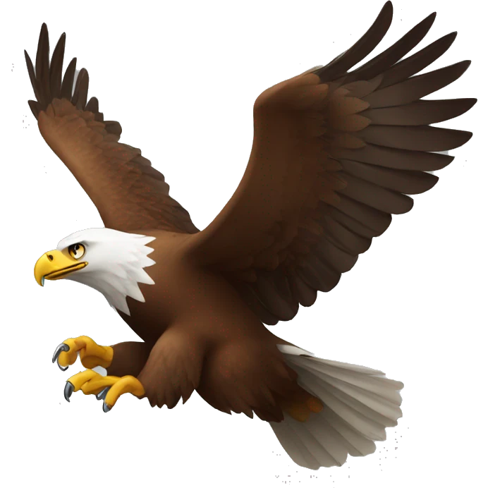 Brown eagle emoji