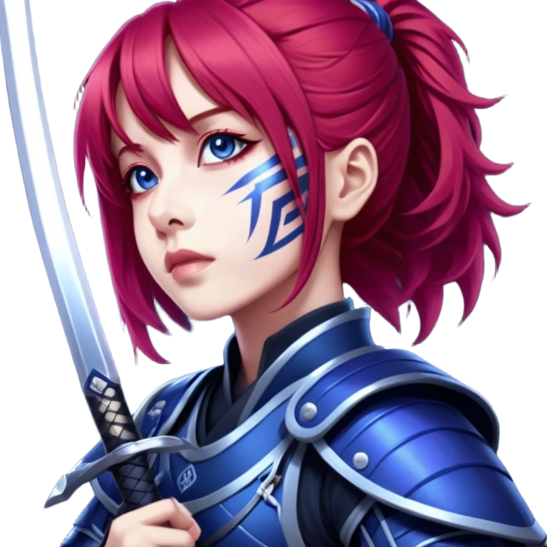 Mystic Samurai emoji