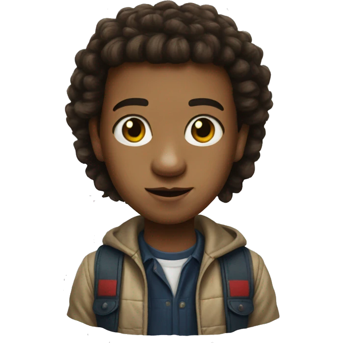 Eleven from stranger things  emoji