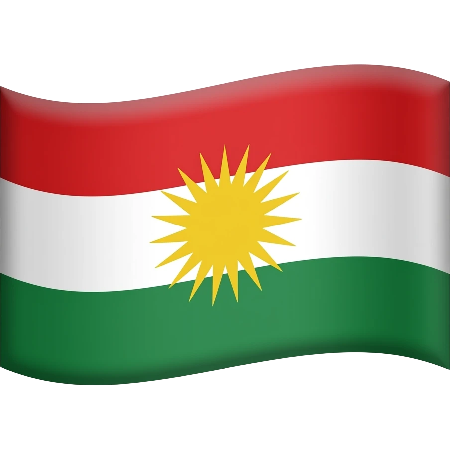Kurdistan flag emoji