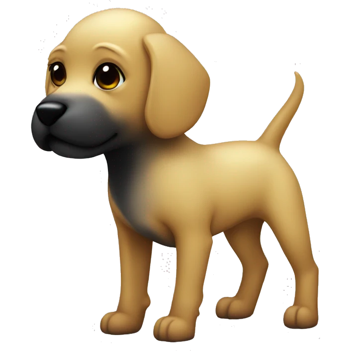 Latex pup emoji