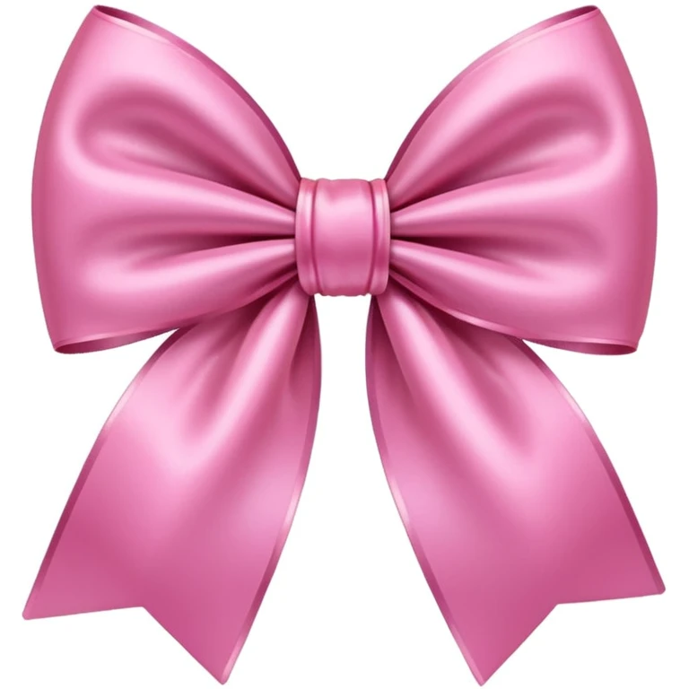 Fiocco rosa emoji