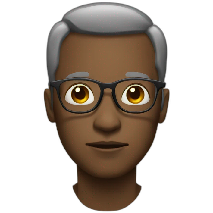 Shit with glasses emoji