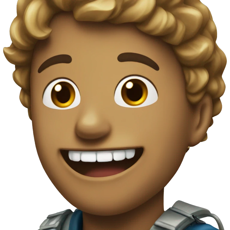 Tiburón sonriendo  emoji