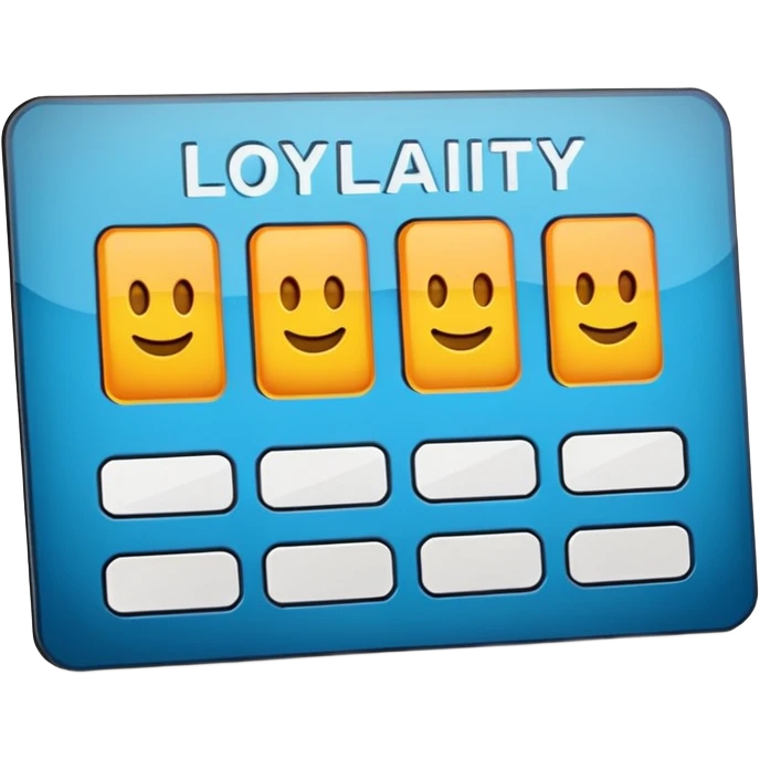 Loyalty card emoji