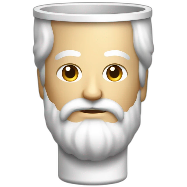 Plato vaso tenedor emoji