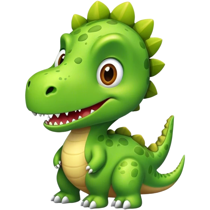 Silly dinosaur  emoji