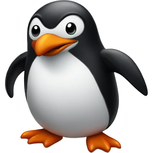 Devil penguin emoji