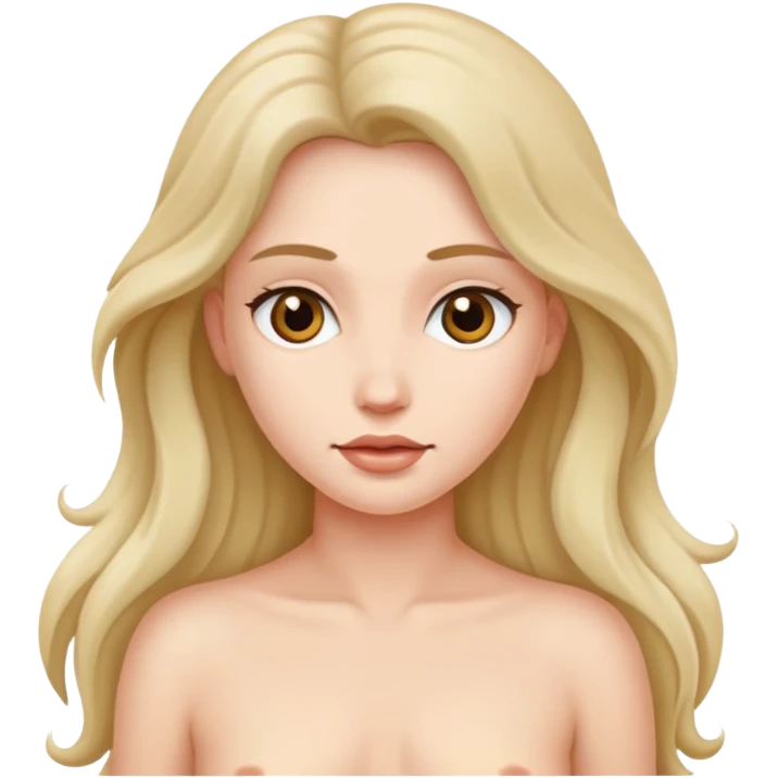 Naked woman emoji