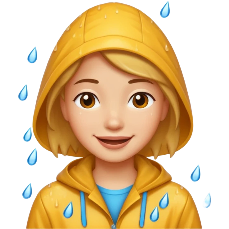 Make Sophie rain emoji