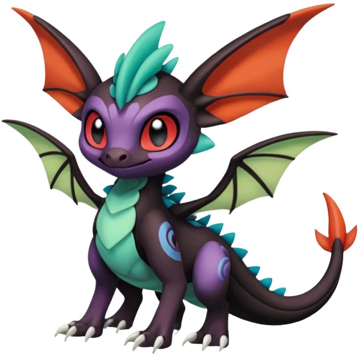 Meloetta-Noivern-Stitch-Toothless-Fakémon-creature-hybrid emoji