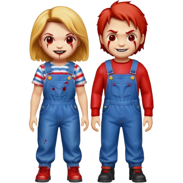 Chucky couple emoji