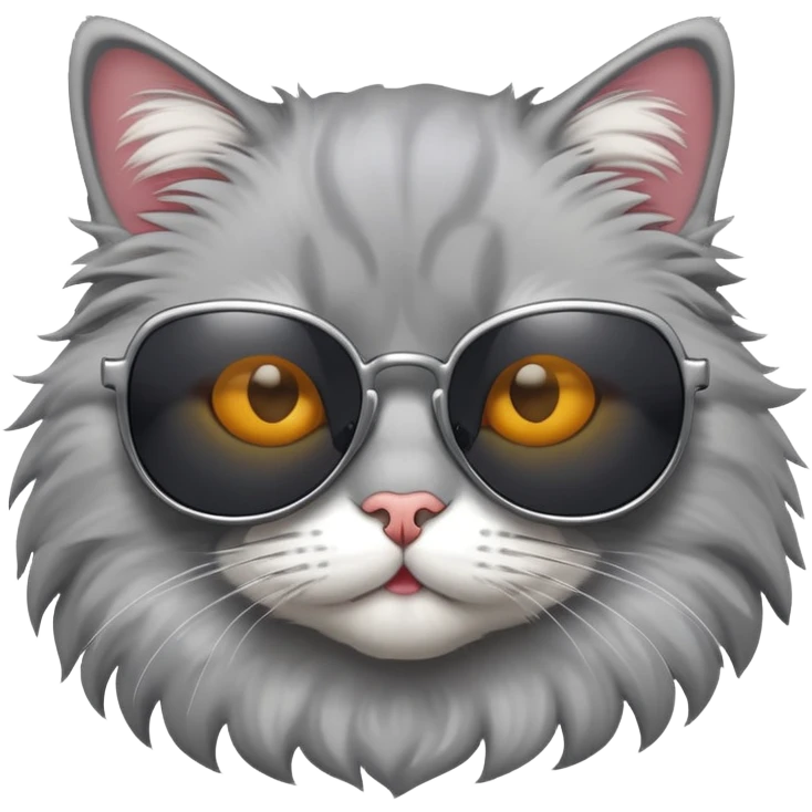 Cat wearing sunglasses emoji