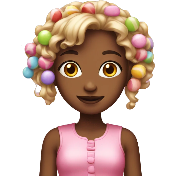 Candy girl emoji