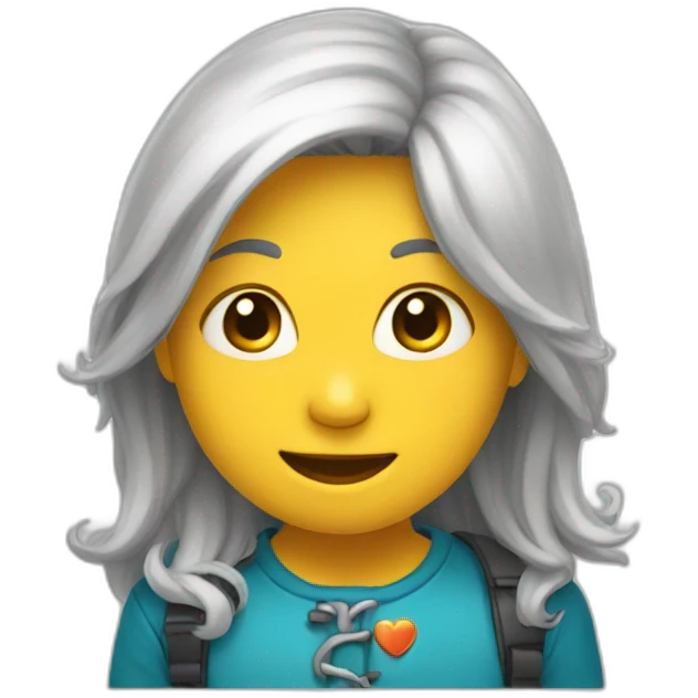 Coeur humain emoji