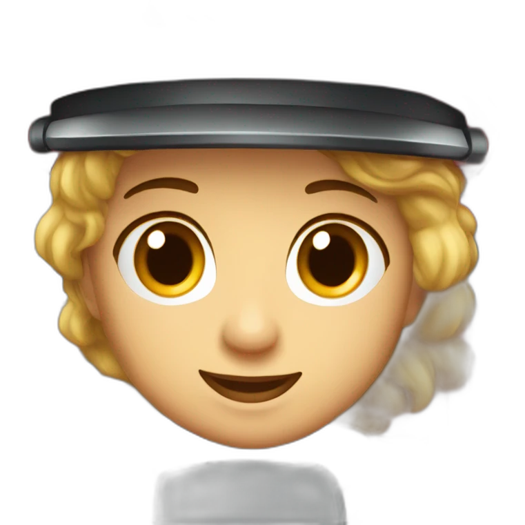 Pompiers sur un camion emoji