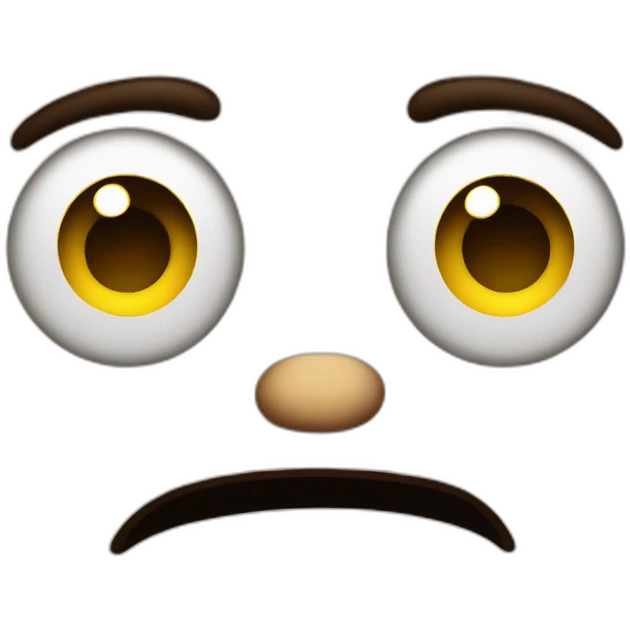 bored face emoji