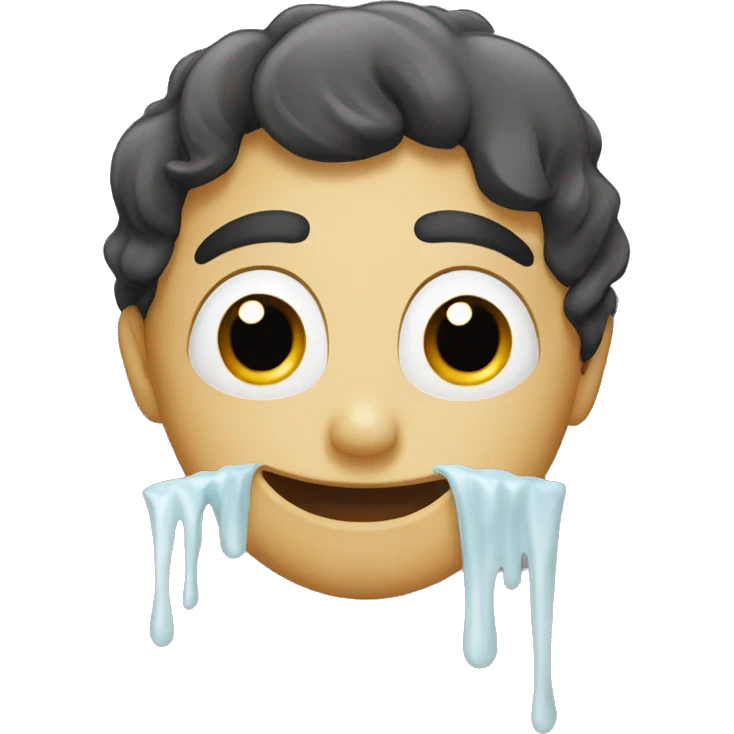 tear happy  emoji