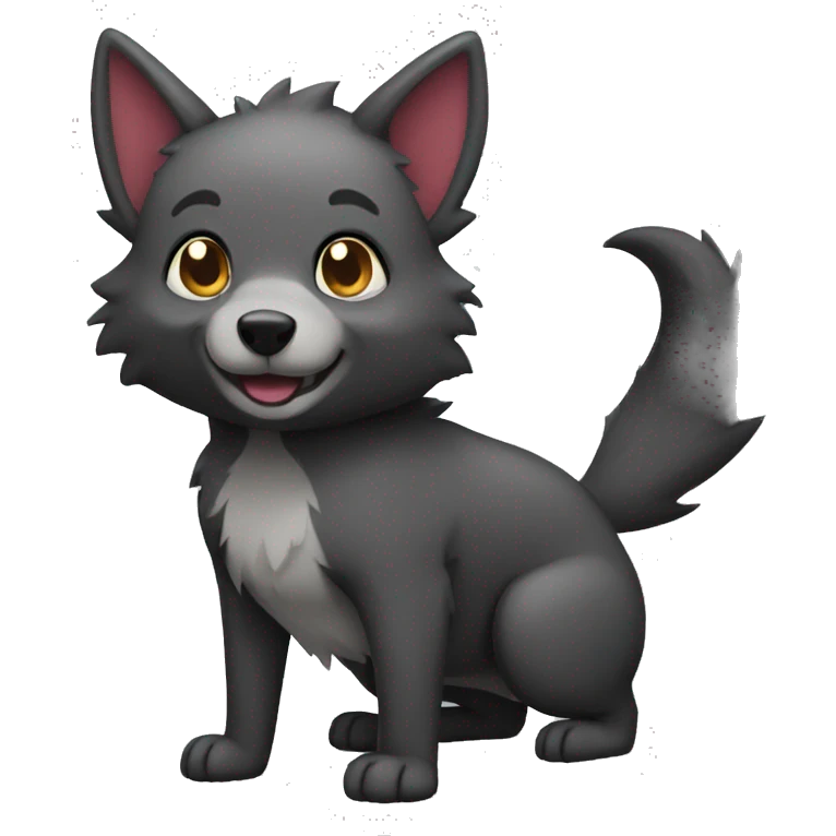 Poochyena full body emoji