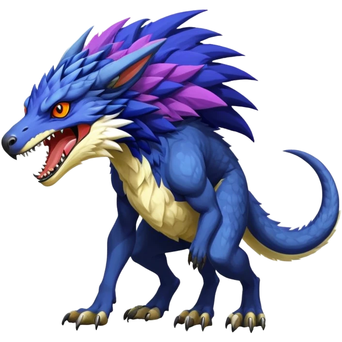 Sergal-raptor-nargacuga-vernid-animal-creature emoji
