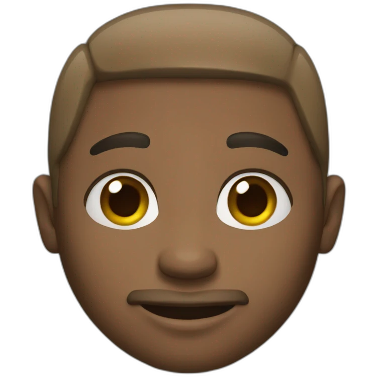 Black man emoji