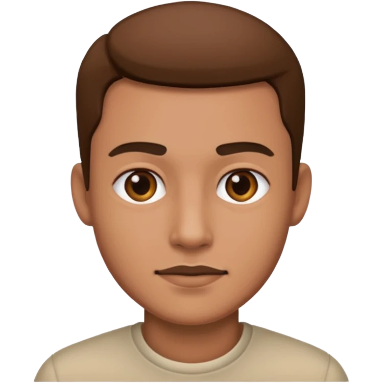 realistic portrait of a man emoji