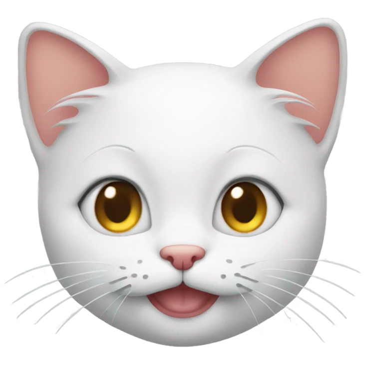 A kitty smirking  emoji