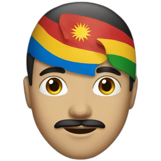 Create me an emoji about the Kurdistan flag emoji