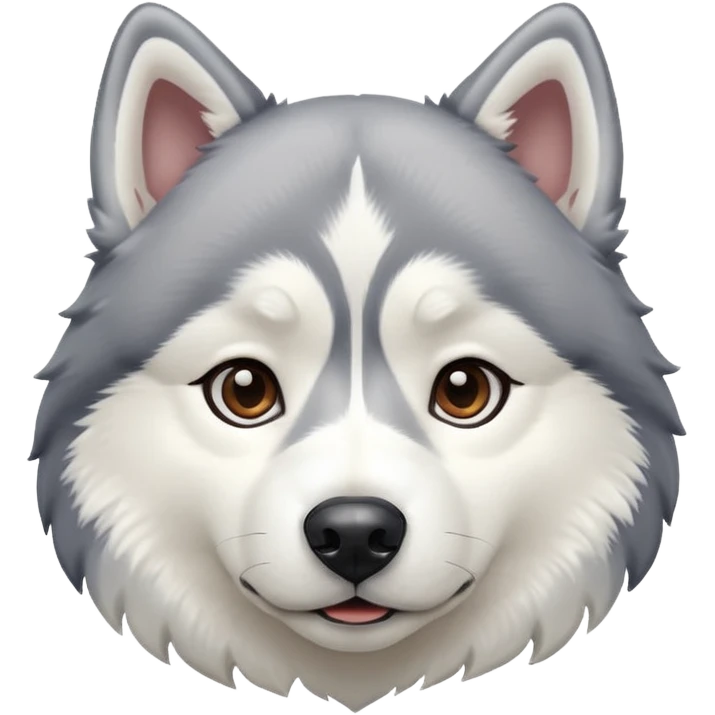 husky dog emoji