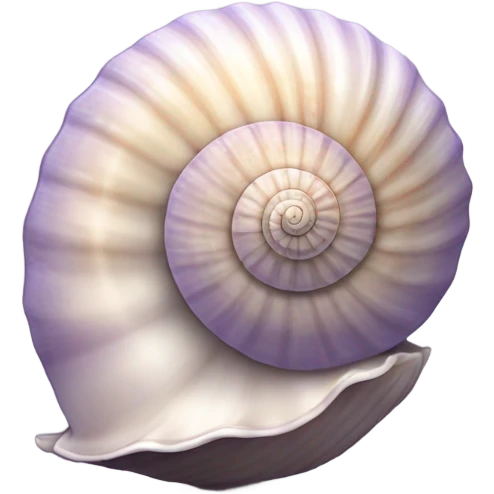 One sea shell emoji