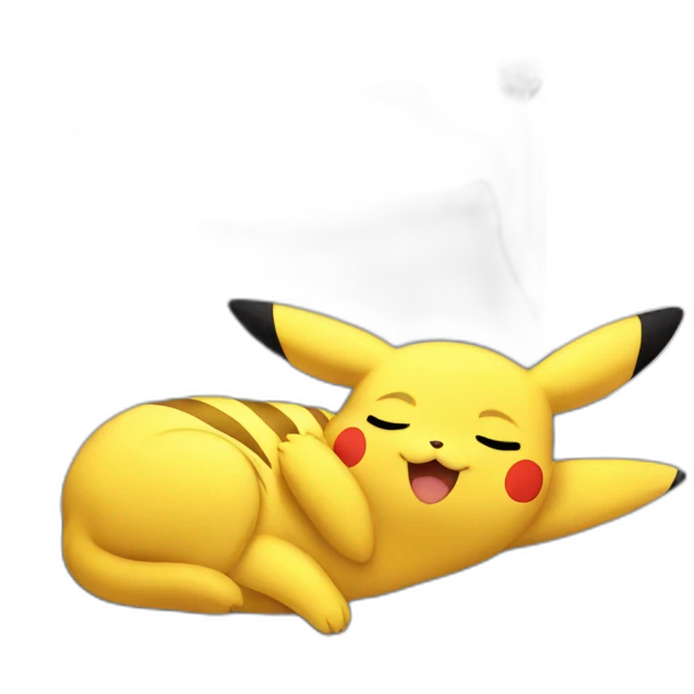 pikachu-sleep emoji