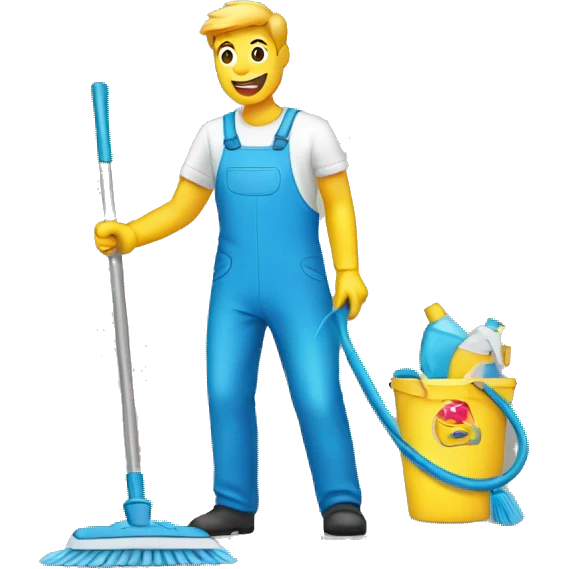 cleaning emoji