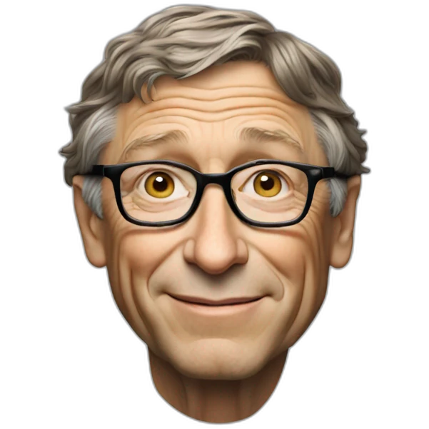 homeless bill gates emoji