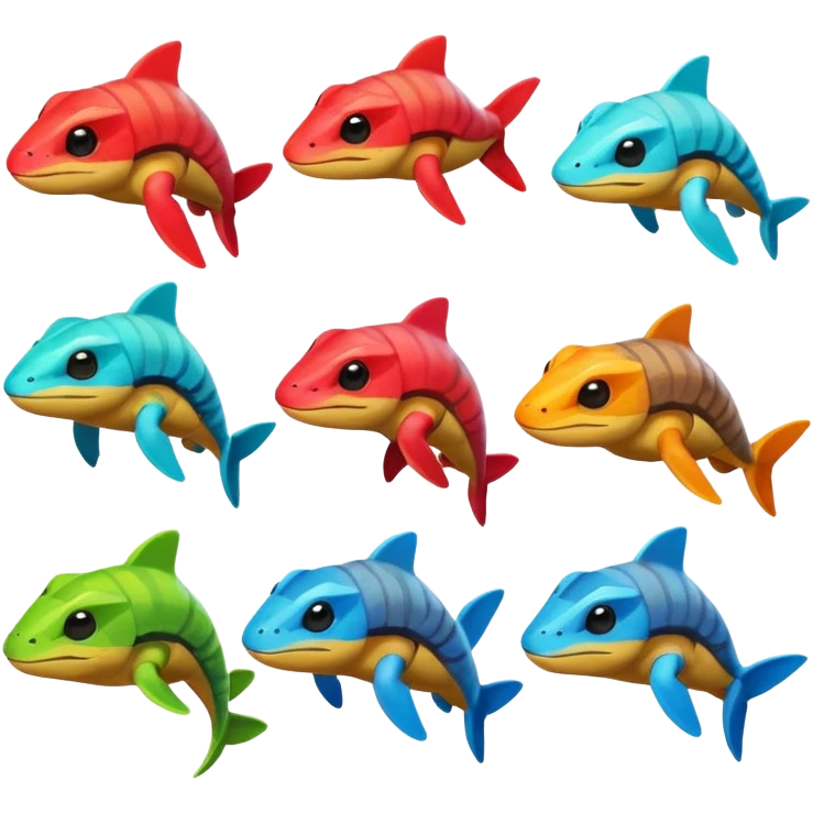 a set of emotes for youtube memberships based on a gek from No man's sky video game emoji
