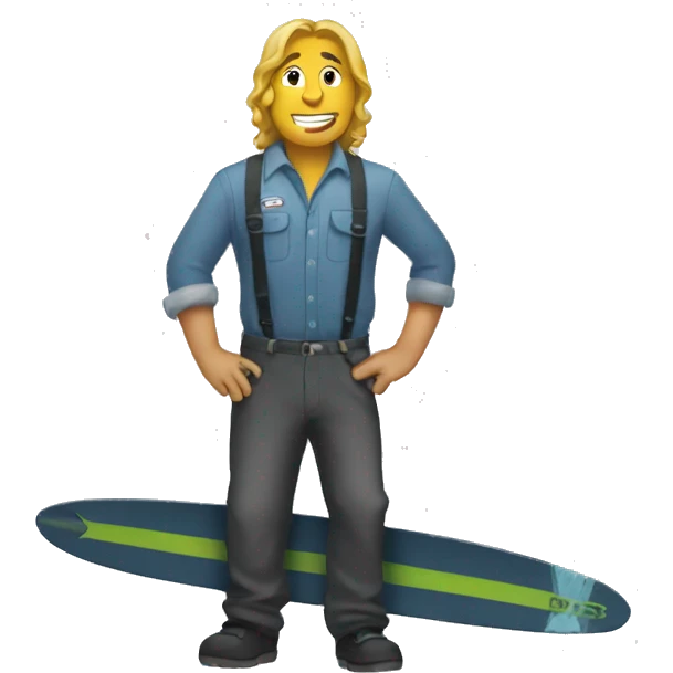 mechanic surfer emoji