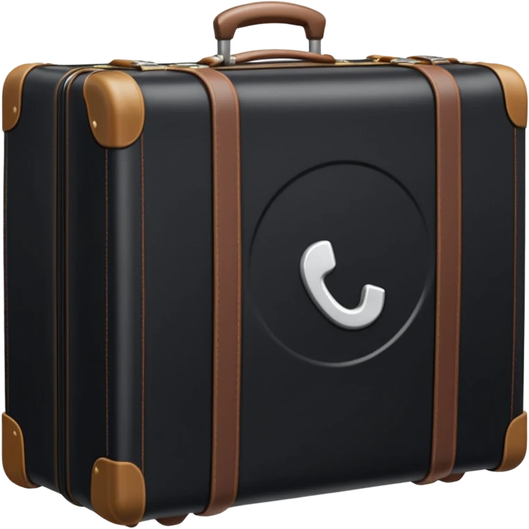 A soft-sided suitcase emoji